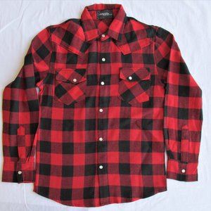 Zhelin Boys Western Styled Cotton Shirt Size Small